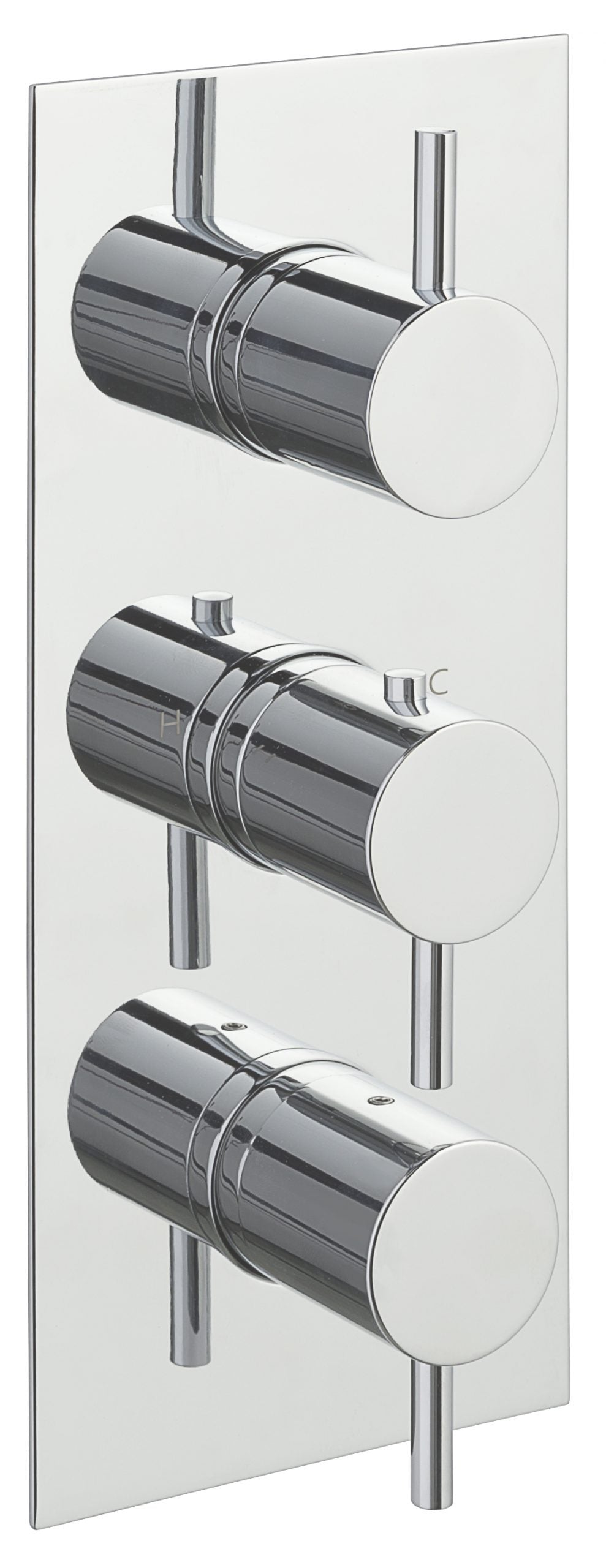 VOS Two Outlet Thermo Concealed Valve Vertical