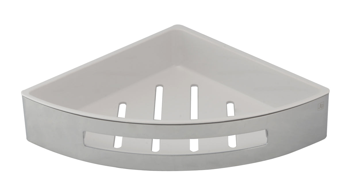 Corner Basket with Shelf