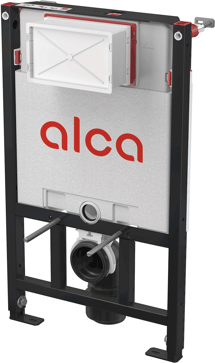 Alca 0.85m frame & cistern (12cm deep) WRAS air gap