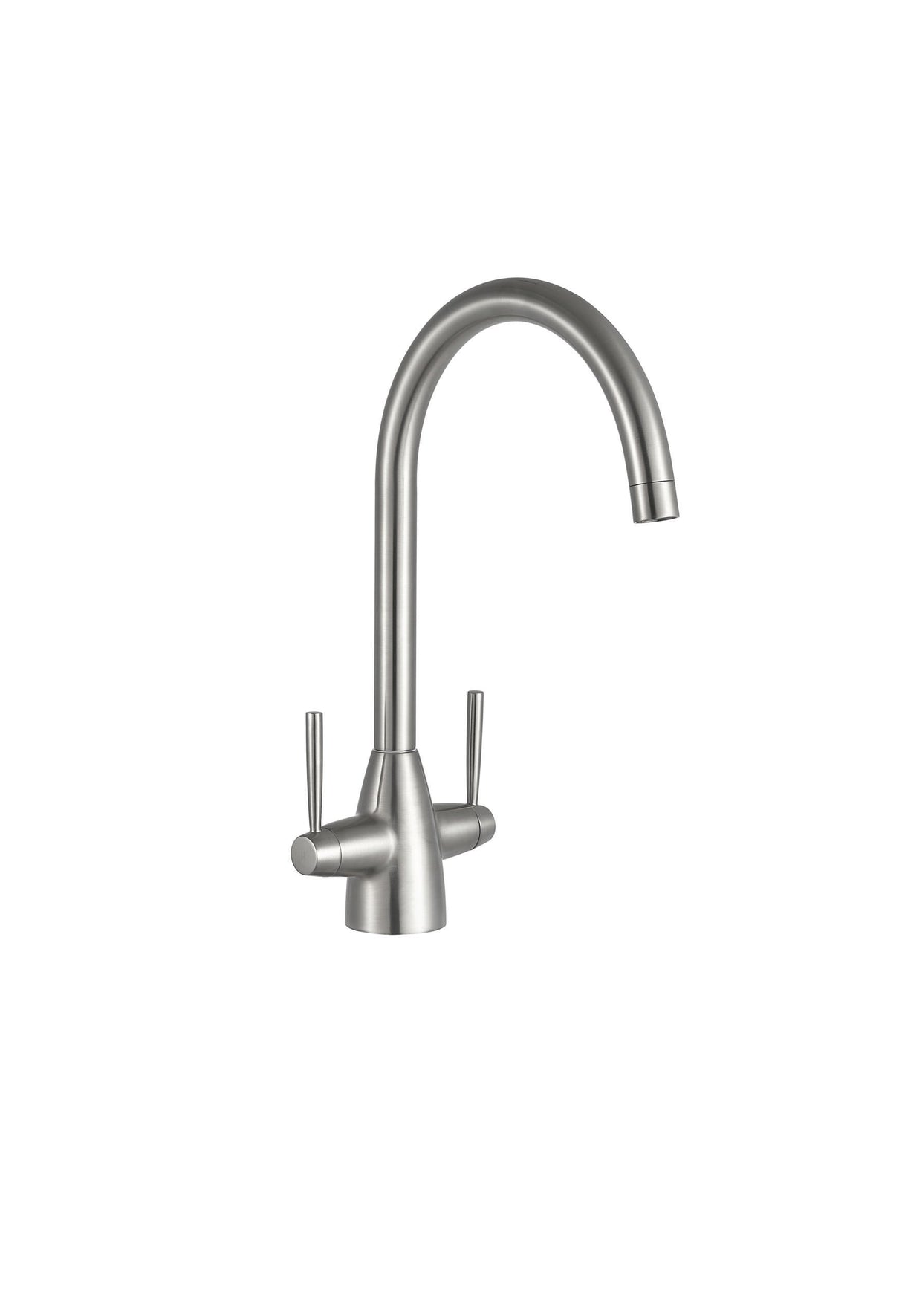MONO SINK MIXER BRUSHED STEEL