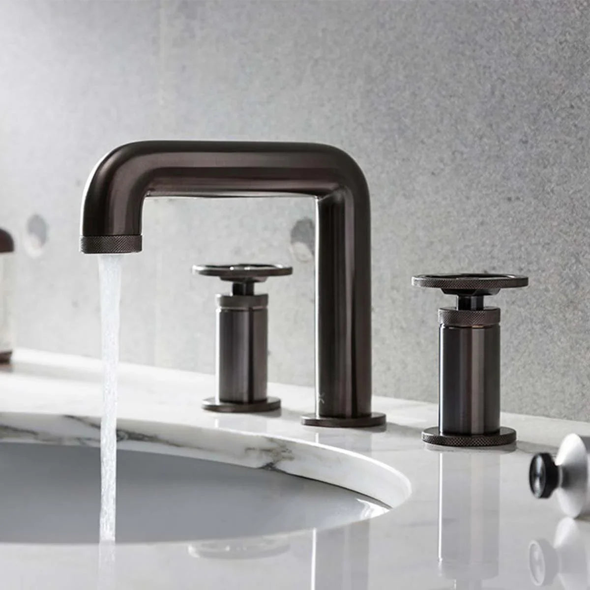 Brushed Black Taps