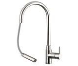 Zecca Sink Mixer with Pull Out Spout Swivel Spout