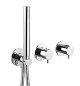 VOS Modular 2 Handle 2 Outlet Thermostatic Shower Valve W Handset