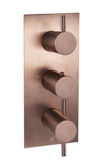 VOS Two Outlet Thermo Concealed Valve Vertical