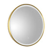 VOS Mirror - Brushed Brass - With Light