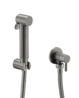 Douche set with angle valve