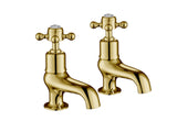 Grosvenor Cross Deck Mounted Bath Taps