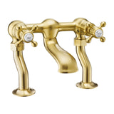 Grosvenor Cross Deck Mounted Deck Bath Filler