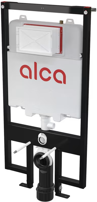 Alca 1.2m Slim Frame & Cistern 8cm