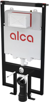 Alca 1.2m Slim Frame & Cistern 8cm