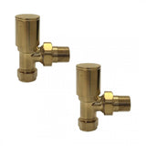 Radiator Valve Angled 15mm (Pair)