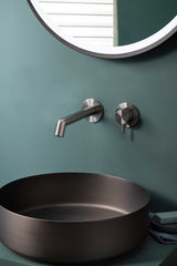 Evo Single Lever Wall Mounted Basin Mixer