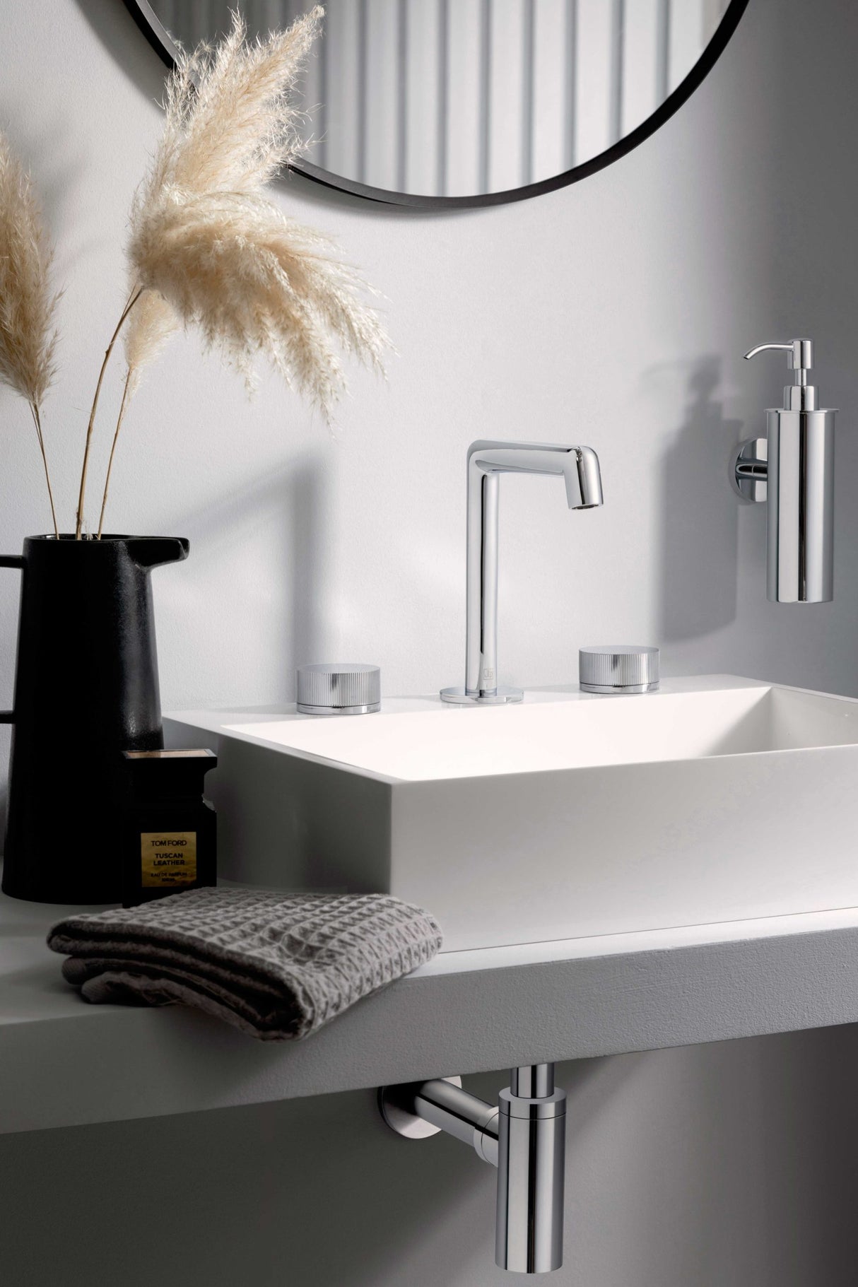 Evo 3 Hole Deck Mounted Basin Mixer