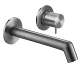 Evo Single Lever Wall Mounted Basin Mixer