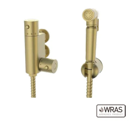 Douche Kit with Therm. Mixing Valve and Brass Spray Head