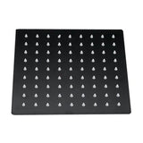 Nero Square Shower Head