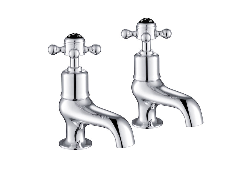 Grosvenor Cross Deck Mounted Bath Taps
